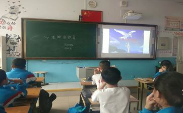 小学班会课教案6篇