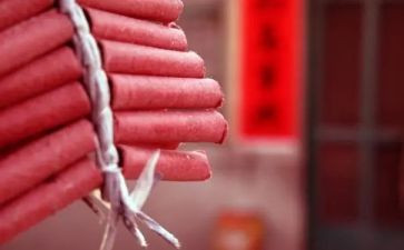 放鞭炮作文300字优秀6篇