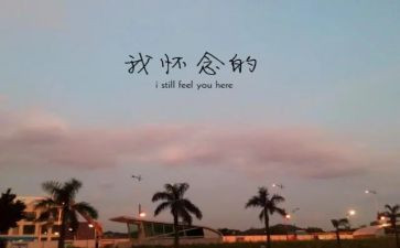 怀念的心得体会6篇