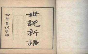 世说新语作文8篇