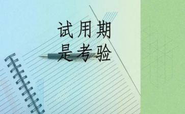 试用期转正述职报告范文7篇