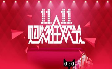双11活动个人总结最新5篇