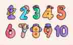 数字1到10教案精选7篇