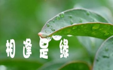 相逢的作文通用5篇