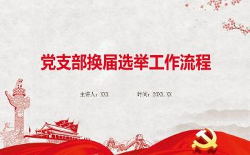 党支部换届总结报告5篇